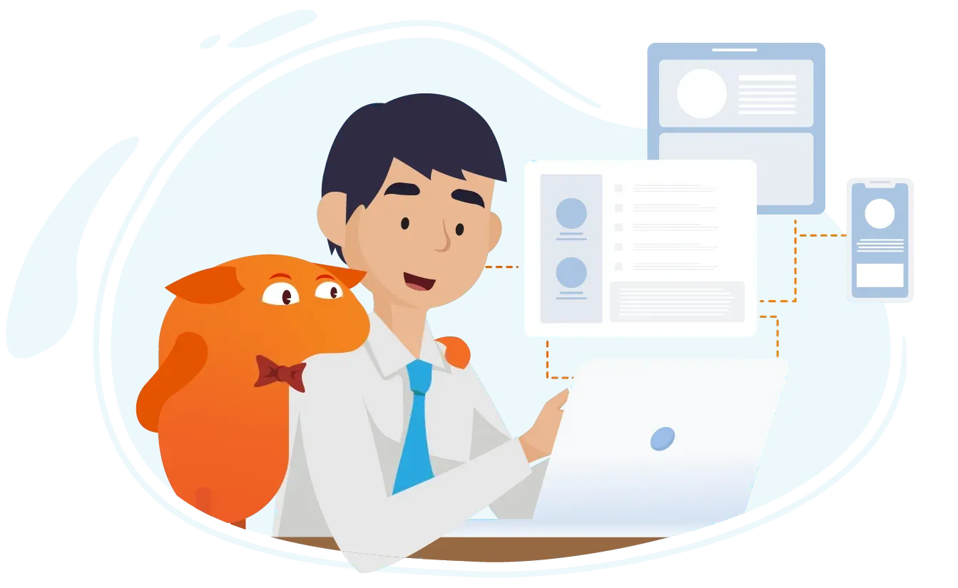 A software executive working alongside the Briebug team