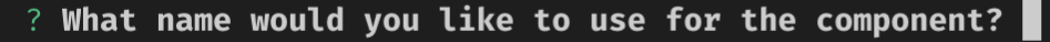 CLI prompt