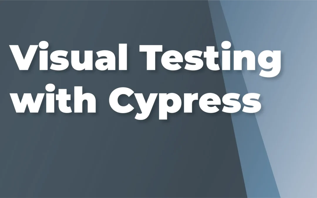 Visual Testing with Cypress