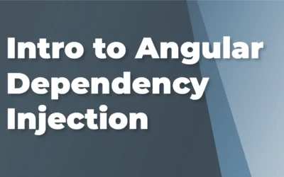 Intro to Angular Dependency Injection