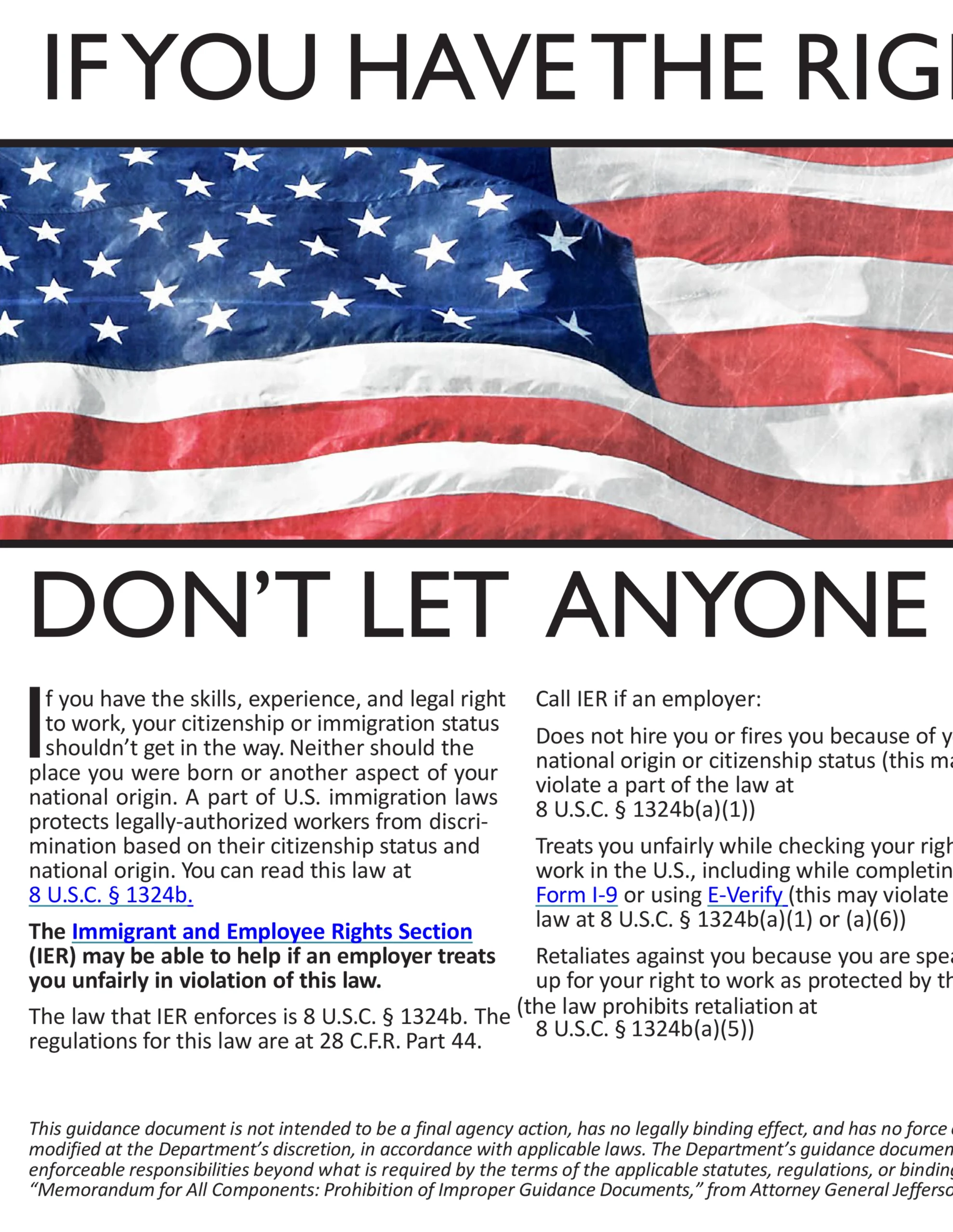 E-Verify Right to Work