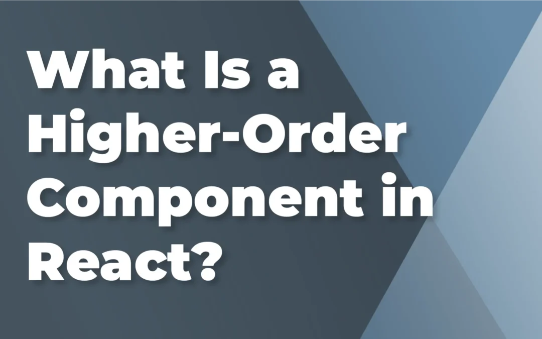 What is a higher-order component in React?