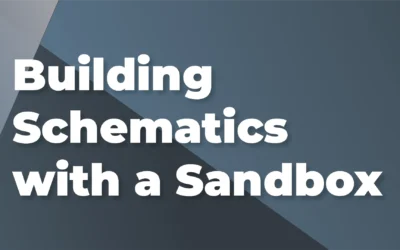 Building Schematics with a Sandbox