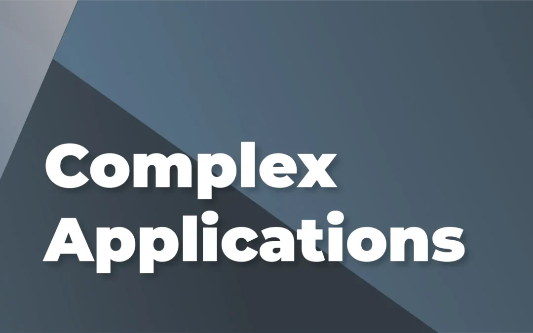 Five Coachable Steps For Building Complex Applications