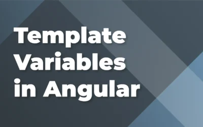 Template Variables in Angular
